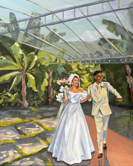 pintura de casamento em santa catarina